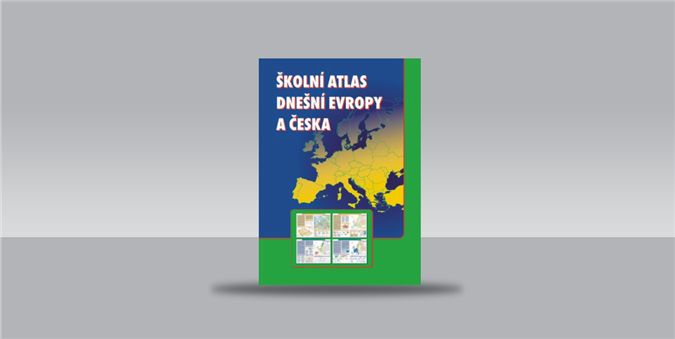 2003 Školní atlas dnešní Evropy a Česka