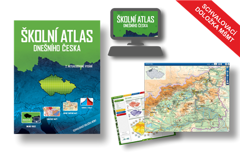 Školní atlas dnešního Česka 2. aktualizované vydání