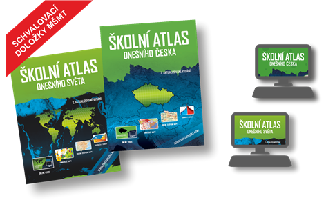 Set obou atlasů v tištěné či digitální verzi za zvýhodněné ceny