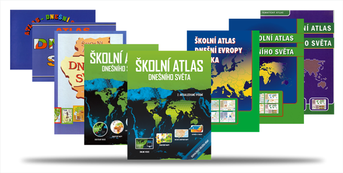 Přehled školních atlasů edice Dnešního světa
